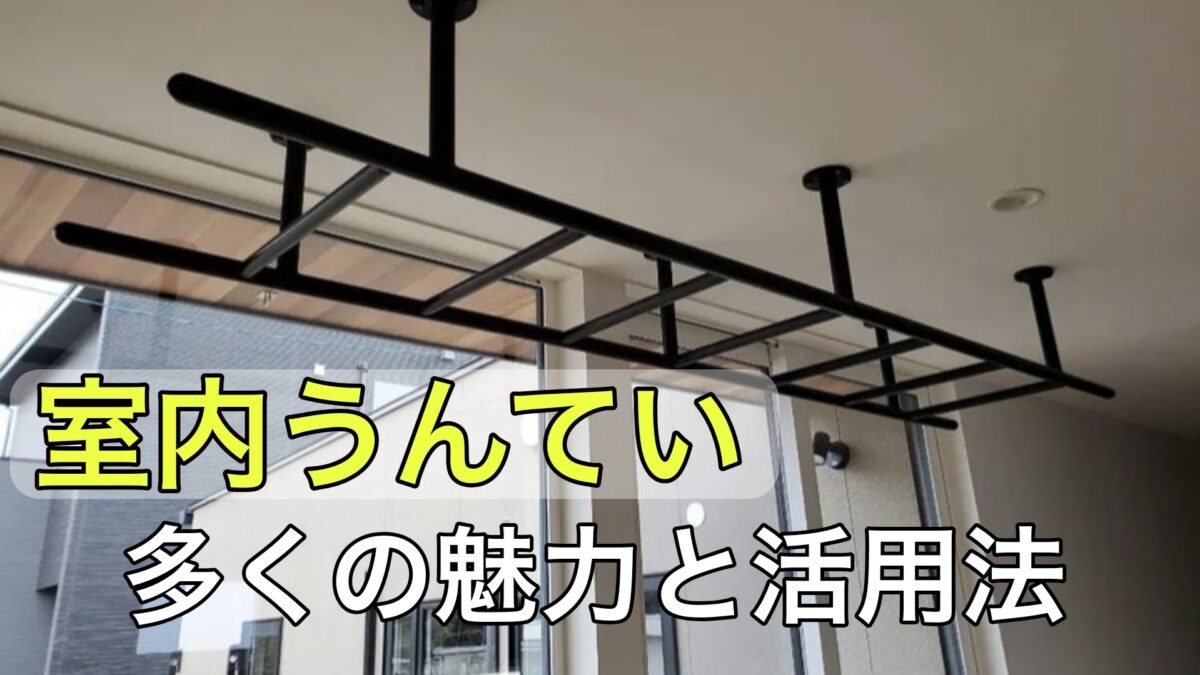 うんていのある家】室内うんていの魅力と購入方法 | 塗装職人のDIYブログ